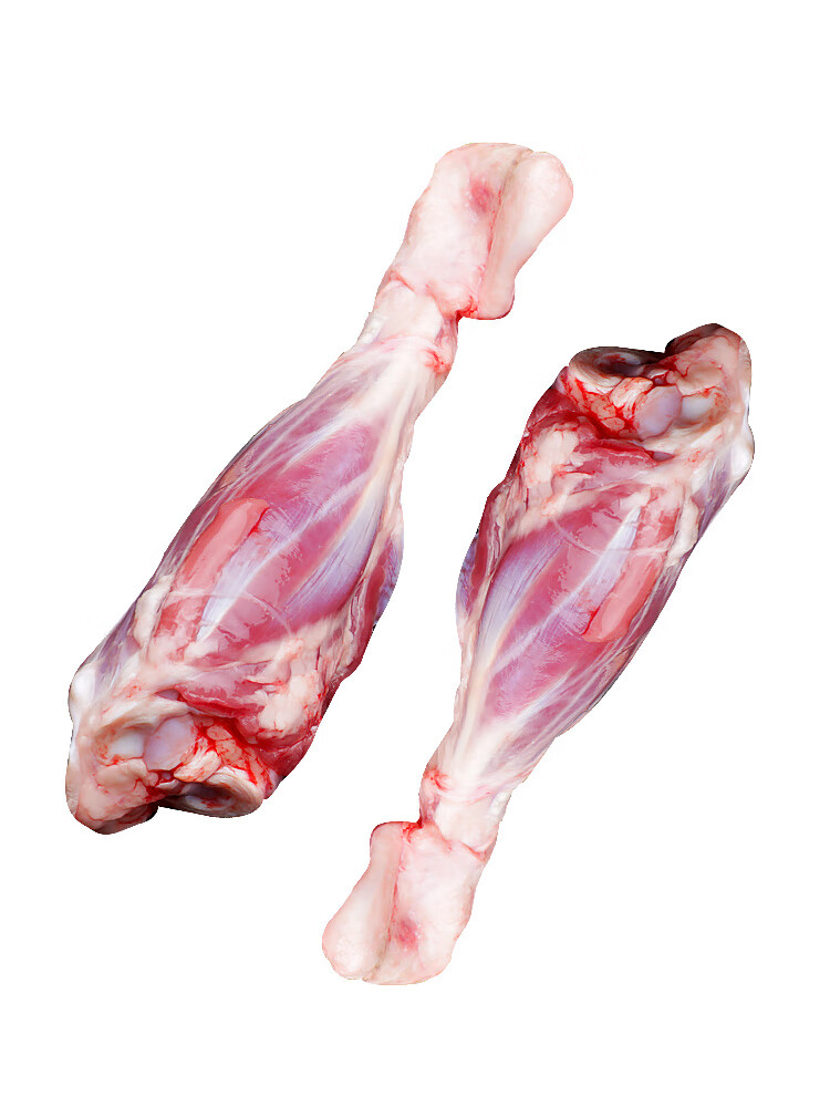 花乐集羊腿肉羊棒骨现杀生羊肉羔羊腿4斤羊小腿整只京鲜配送 4斤羊