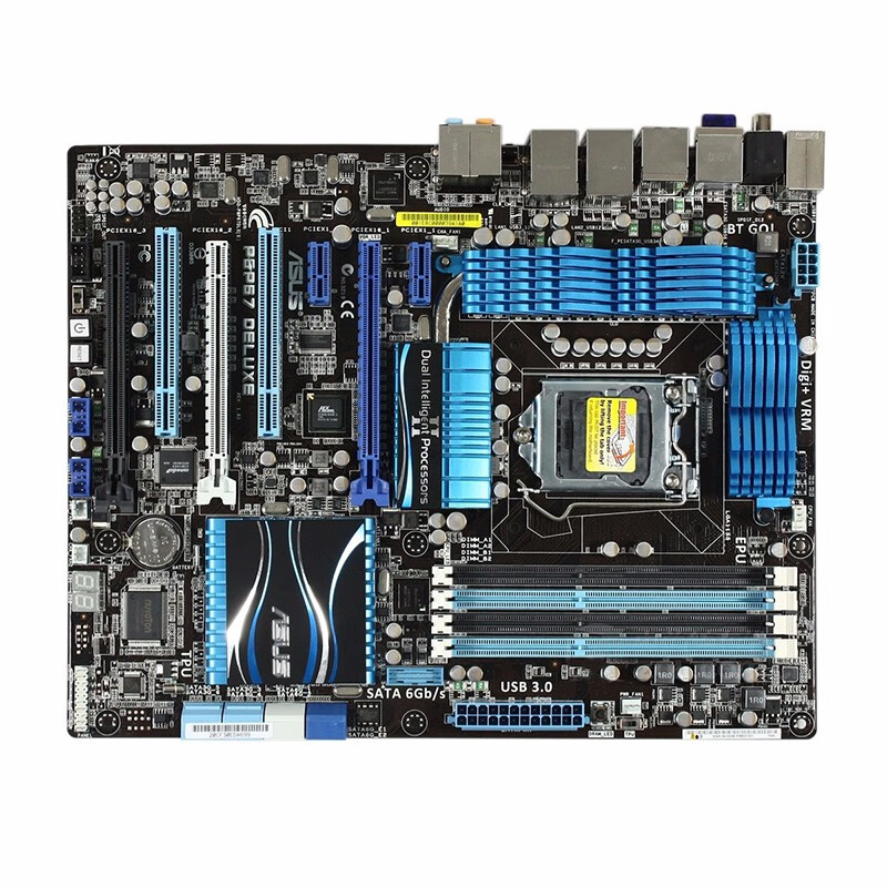 【二手9成新】华硕p8z77-v p8p67 we技嘉z77x超频主板支持1155针i7