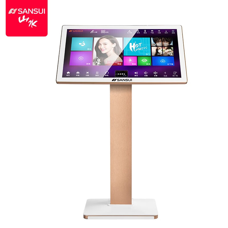 山水(sansui) c23 家庭ktv点歌机 专业卡拉ok点唱机高清屏幕设备 适配