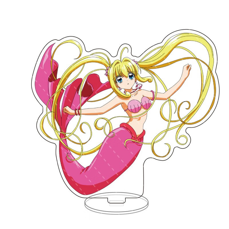 誉静动漫亚克力人鱼的旋律立牌 真珠美 七海露亚 波音 1 高度15cm左右