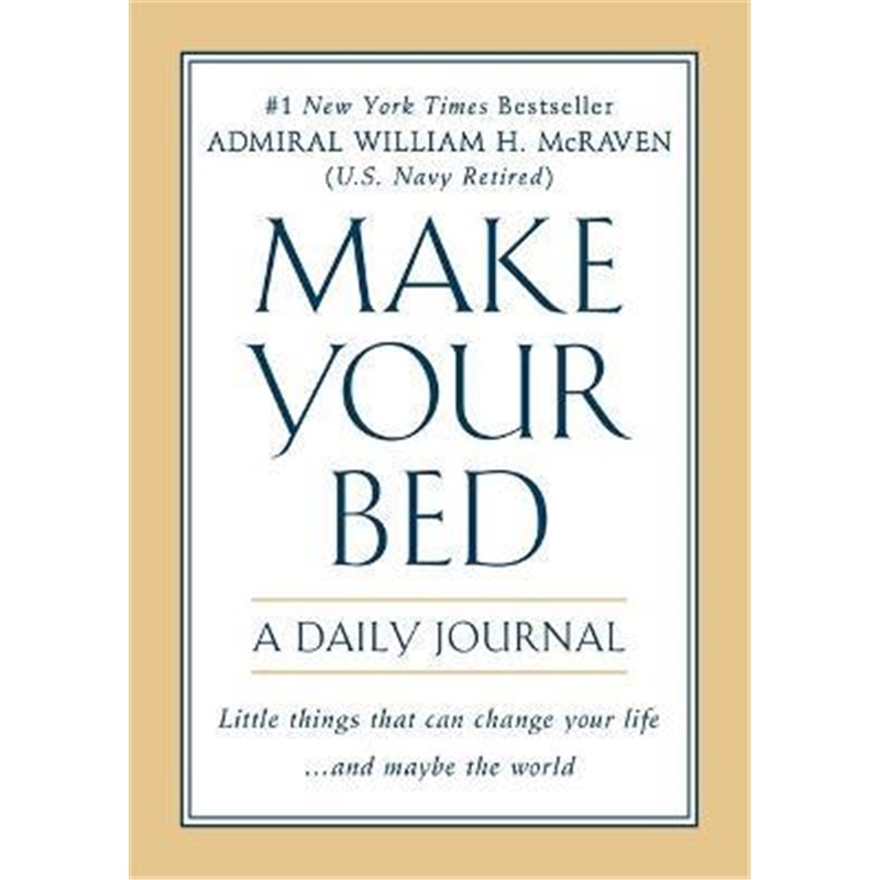 make your bed: a daily journal 上海外文