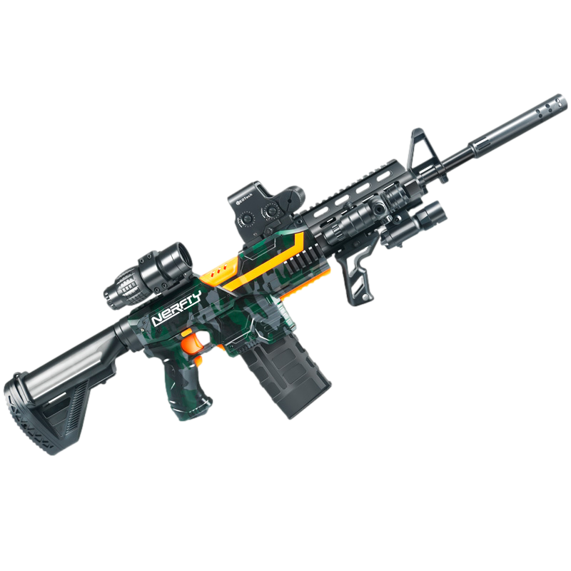 高恩 m416電動軟彈槍兒童玩具槍吃雞6-10歲六一兒童節(jié)禮物