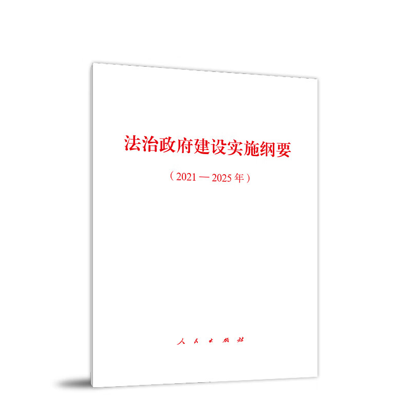 ~~政府建设实施纲要（2021-2025年）9787010236834
