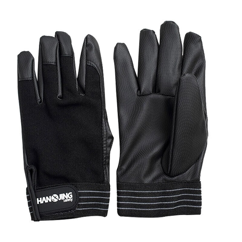 盛融乾 定制适用高压电工防电手套薄款380v橡胶耐磨1 黑色l号