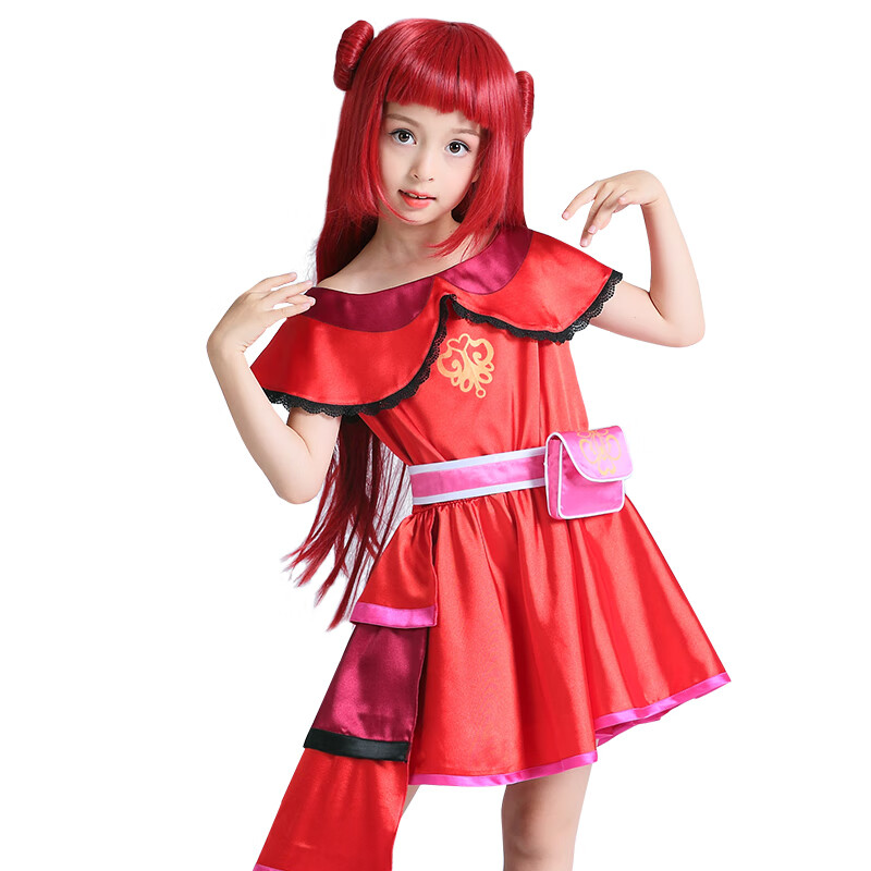 昂沐精灵梦叶罗丽公主裙 叶罗丽精灵梦齐娜叶罗丽蓝孔雀王墨菲灵白光