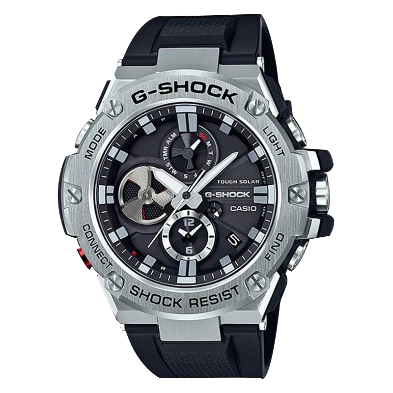 ����ŷ��CASIO��G-SHOCK ̫������������LED�����˶��ֱ�GST-B100-1ADR