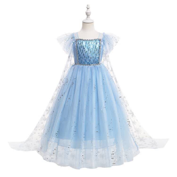 梦鸥亭白雪公主演出服万圣节裙cosplay爱莎连衣裙舞台表演角色扮演服饰 爱莎A 100cm怎么样,好用不?