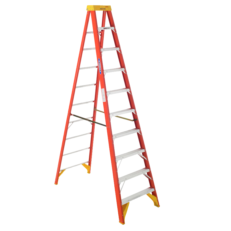 稳耐(werner)稳耐梯子3米人字梯十步梯单侧折叠多功能玻璃钢绝缘梯