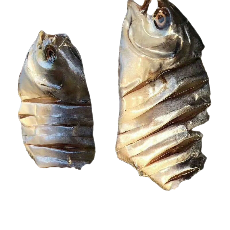 印禾年廣東特產(chǎn)金鯧魚(yú)干 陽(yáng)江海鮮干貨深海鯧魚(yú)自曬咸魚(yú)淡曬昌魚(yú)干 5條裝【4兩/條】共約1000g