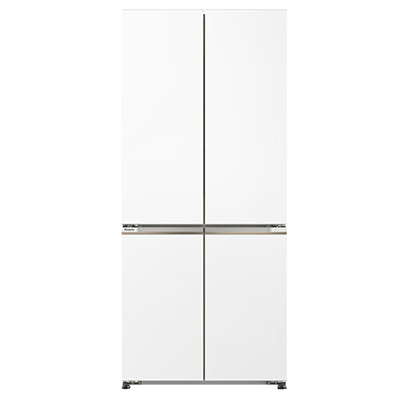 松下（Panasonic）白月光家用冰箱十字门510超薄零嵌入双开四门电冰箱风冷无霜一级能效NR-ED51CSA-W