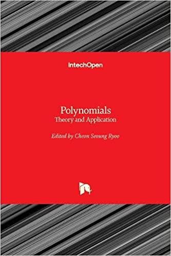 预订polynomials - theory and application