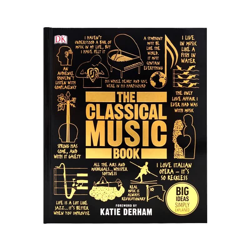 现货英文原版 DK百科丛书 The Classical Music Book 古典音乐大百科 图解艺术百科 图文解读经典艺术作品 DK百科全书