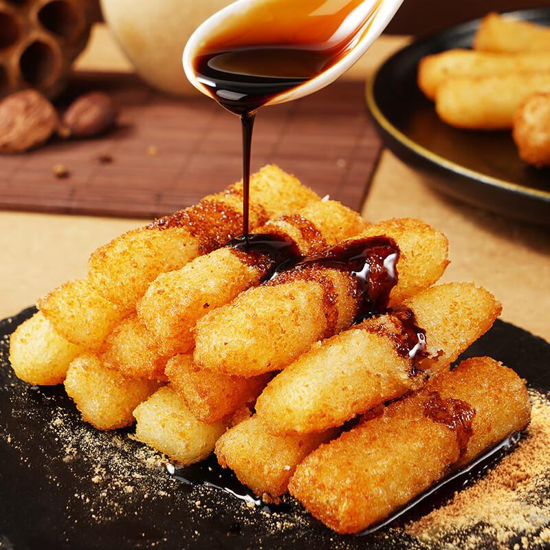 大希地  爆浆红糖糍粑 糍粑*4(送黄豆粉 红糖