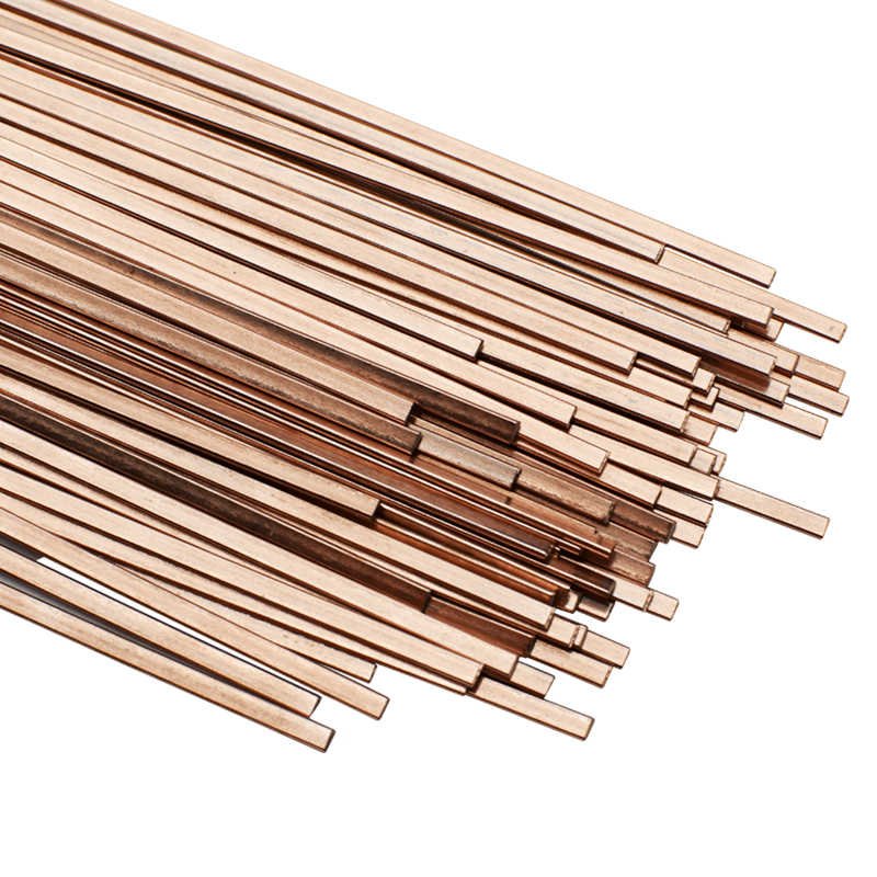 空调焊接l201磷铜焊条铜管气焊焊条扁焊条bcu93p银焊条钎料扁 兮尔牌l