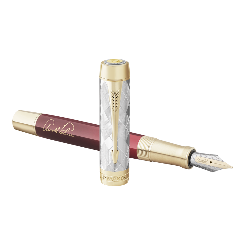 派克（PARKER）高端鋼筆 簽字筆  男女生日禮品 練字書法禮品 世紀(jì)阿諾德帕爾默24限量款墨水筆
