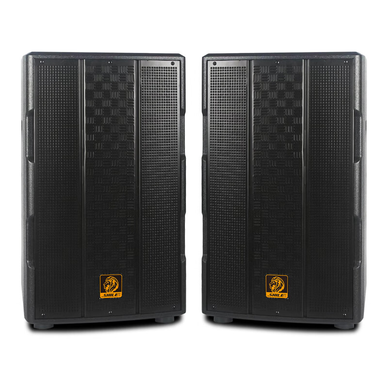 狮乐 (shile)v-12英寸专业会议室 舞台娱乐活动大功率音箱一对