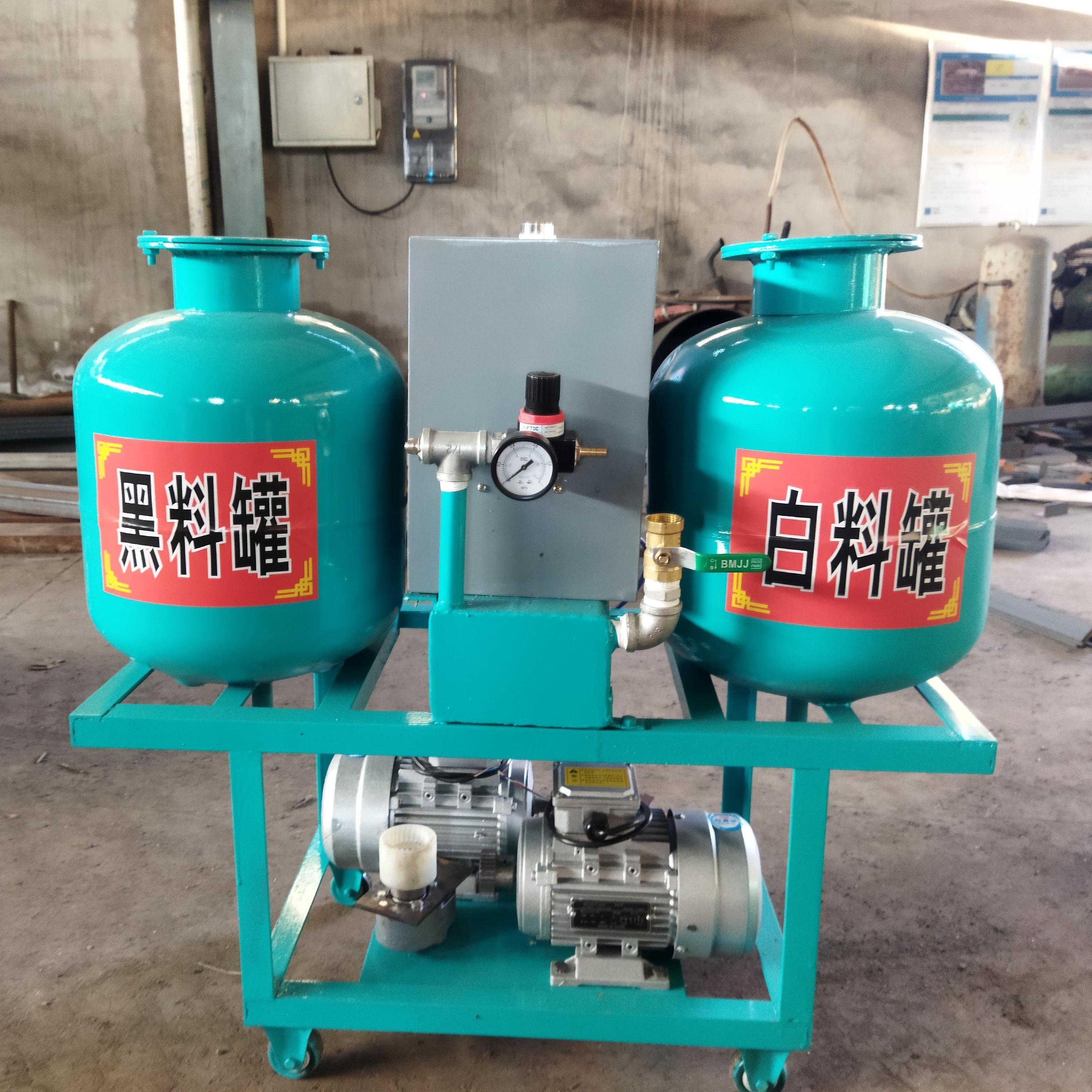 定制适用小型低压聚氨酯组合料喷涂机 高压黑白料浇注机 冷库发泡 a款