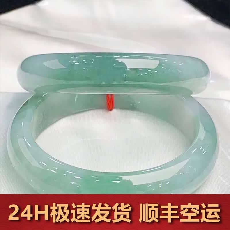 【顺丰空运】缅甸真玉手镯处理玉镯少女款浅绿飘花送礼母亲节礼物 64mm圈口怎么样,好用不?