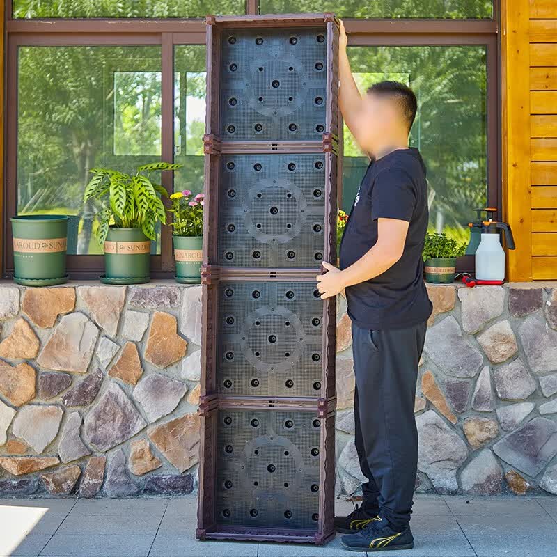 漫德莱 塑料花箱160*40*28(4联万向轮款/需100L土）种菜盆 种菜箱 种植箱 长方形大种菜盆 花箱户外怎么看?