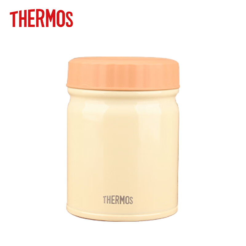 膳魔师(THERMOS) 双层真空隔热焖烧杯焖烧罐饭盒儿童家用 300ml 奶油白色 JBT-301 CRW