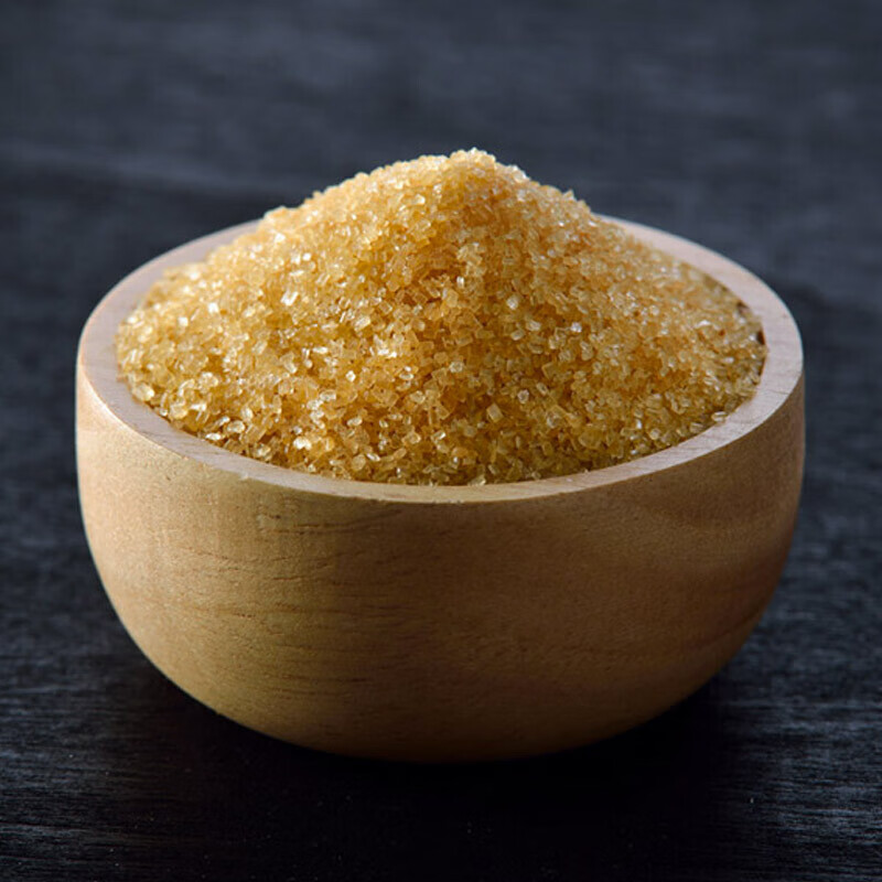 虎钢馋韩国进口食用黄糖黄 咖啡糖甘蔗糖烘焙调味料1kg 韩国黄糖