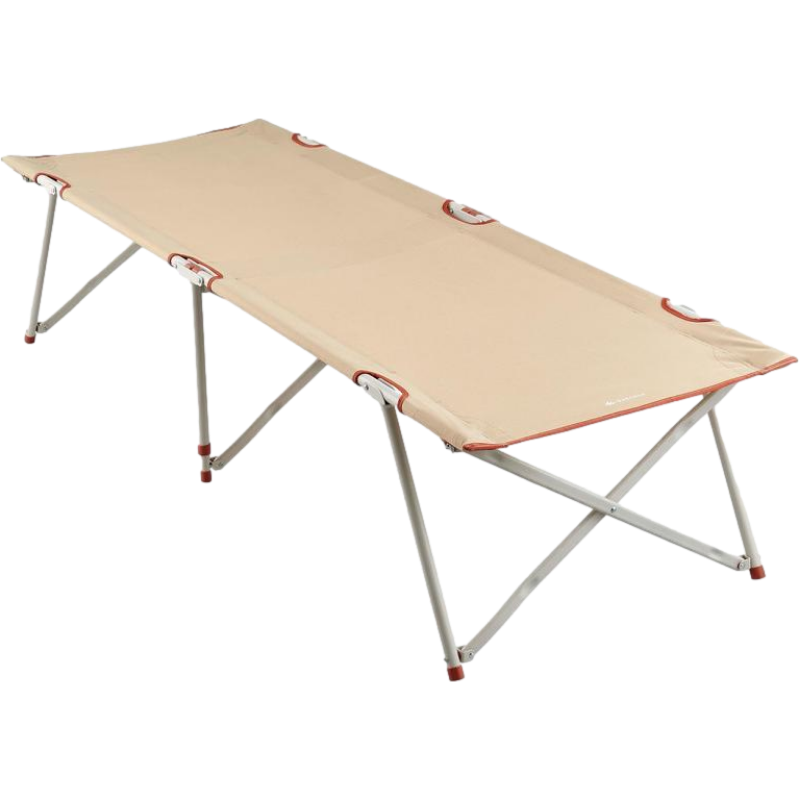 迪卡侬折叠床户外便携单人行军床办公室露营家用折叠午休离地qunc