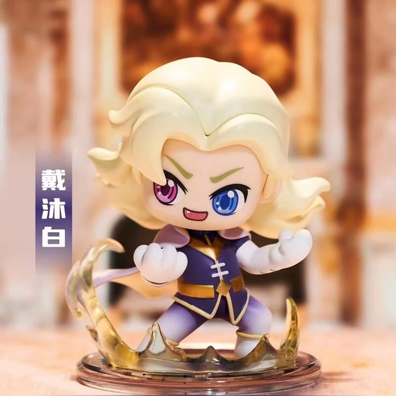 斗罗大陆动画成神篇盲盒手办唐三娃娃玩具摆件 戴沐白