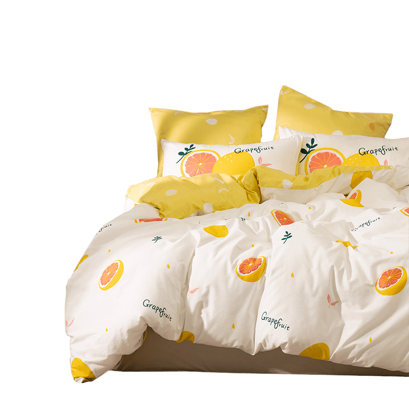 打造优质睡眠享受|全棉床品四件套蜜柚初夏价格走势