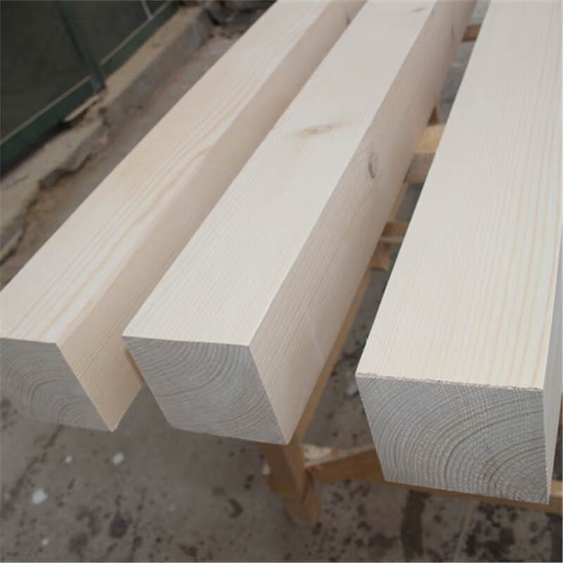 tlxt 100*100mm樟子松实木木方木条方形立柱原木板材diy建筑木材木