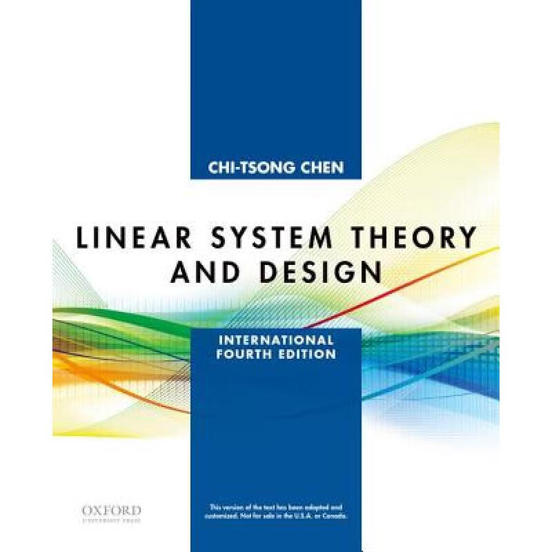 预订 Linear System Theory and Design: Internation...
