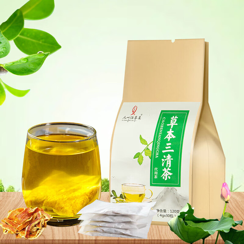 Kyushu Baicaoji Herbal Sanqing Tea 4g * 30 small bag