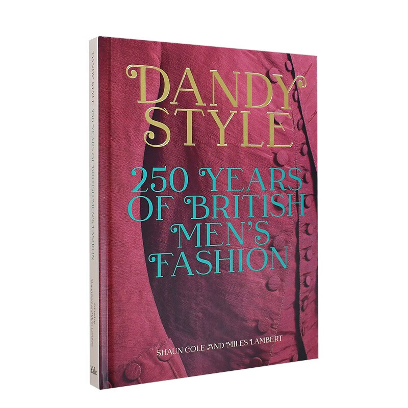 【现货】dandy style华服:250年的英国男士时尚 英文原版图书籍正版