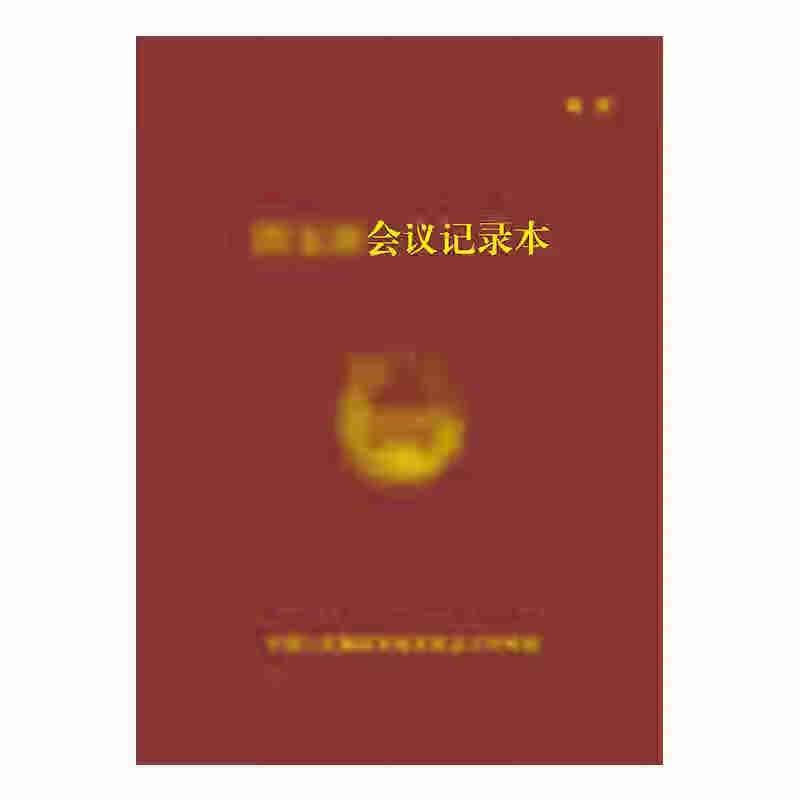 软皮本80克胶版纸300页开会记录可定制笔记本 团支部会议记录本/098