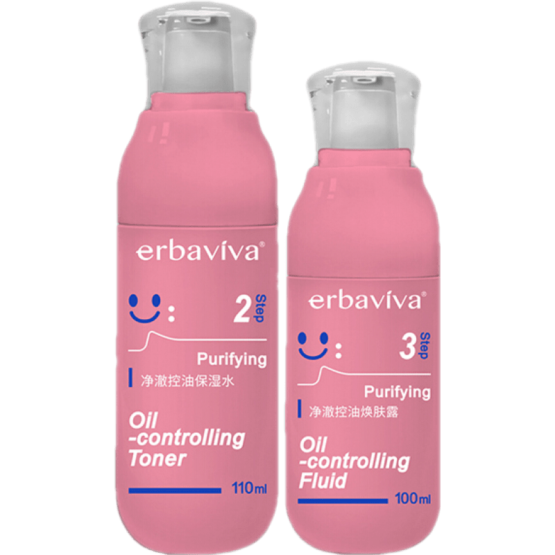 艾芭薇初中生青春期女孩護膚品青少年少女學(xué)生控油補水保濕滋潤肌膚套裝 爽膚水+潤膚露