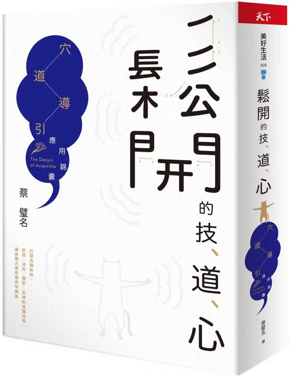 预售 蔡璧名 松开的技、道、心：道导引应用锦囊 天下杂志