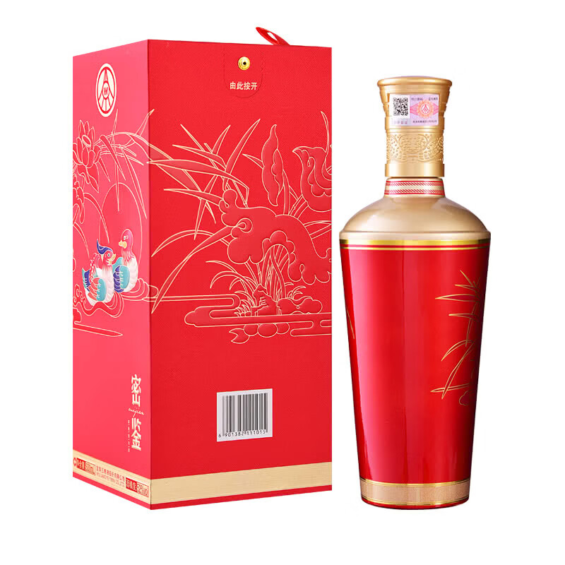 五粮浓香密鉴【特惠】股份公司  浓香型 白酒 送礼佳选 经典 52度 500mL 6瓶 （红密鉴）整箱装