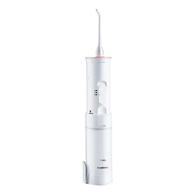 松下（Panasonic）电动冲牙器家用便携式水牙线洗牙器口腔清洁器干电池式 EW-JDJ1A EW-JDJ1A