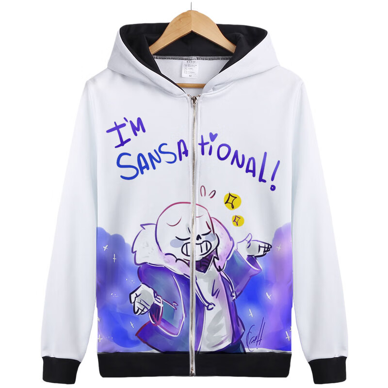 明日方舟卫衣传说之下sans衣服同款ink外套学生undertale童连帽卫衣