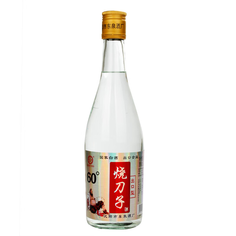 东旺东北烧刀子白酒60度500ml*1瓶度白酒粮食粱酒玻璃瓶白酒 60度*500