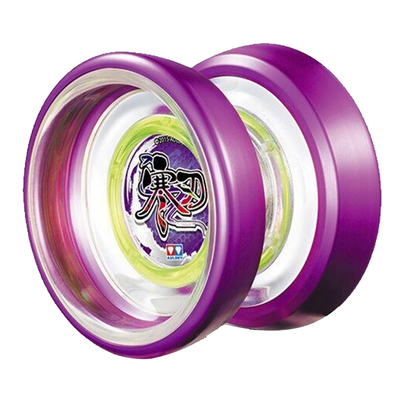 郡昂悠悠球金属溜溜球 yoyo球 火力少年王玩具 高端金属花式球-寒刃