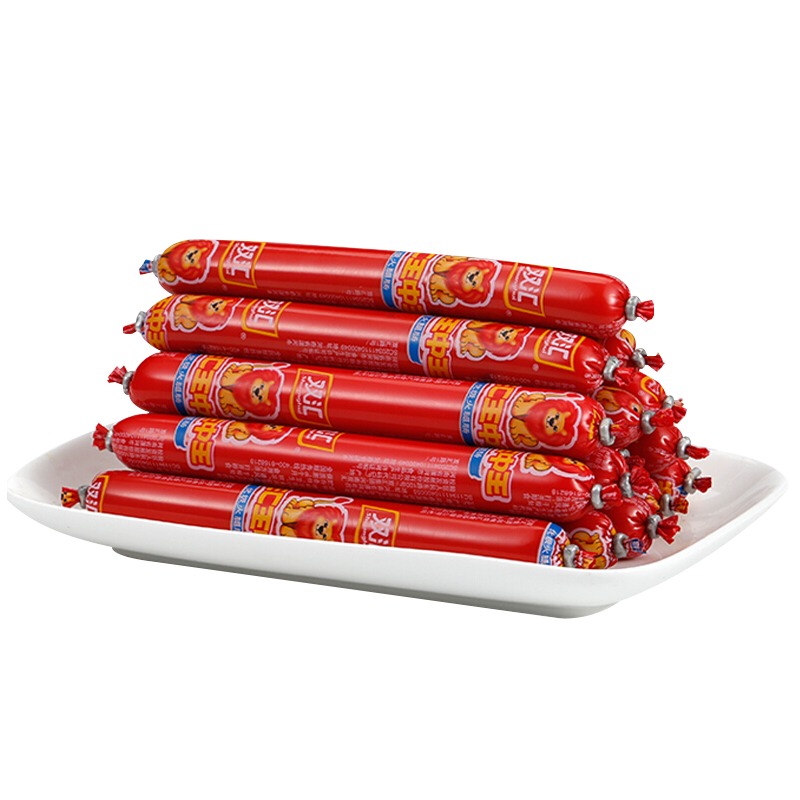 双汇【23年1月产】王中王火腿肠35g火腿肠即食烧烤香肠配泡面 35g*10