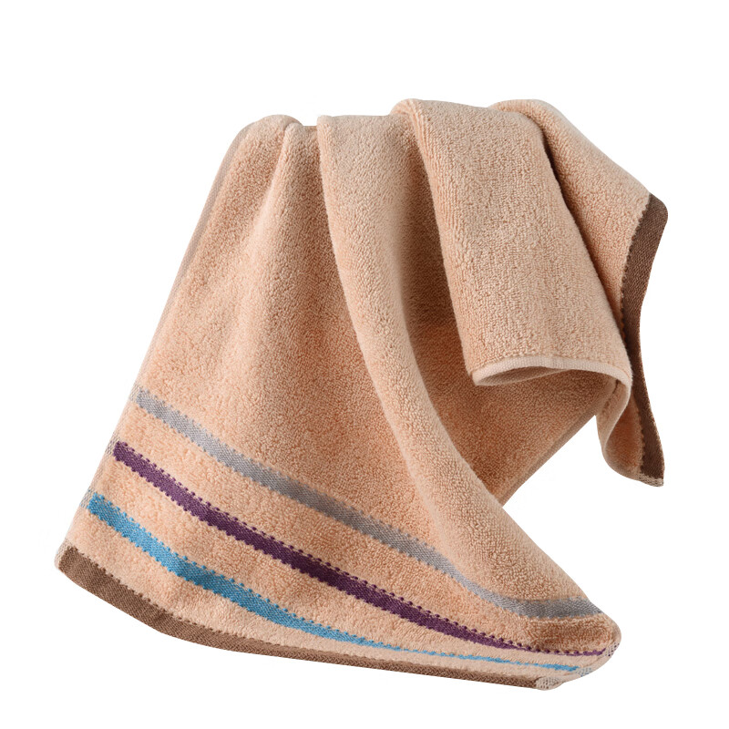 孚日家纺(sunvim)a类纯棉 洗脸巾毛巾 素色多臂毛巾单条 85g 34*75cm