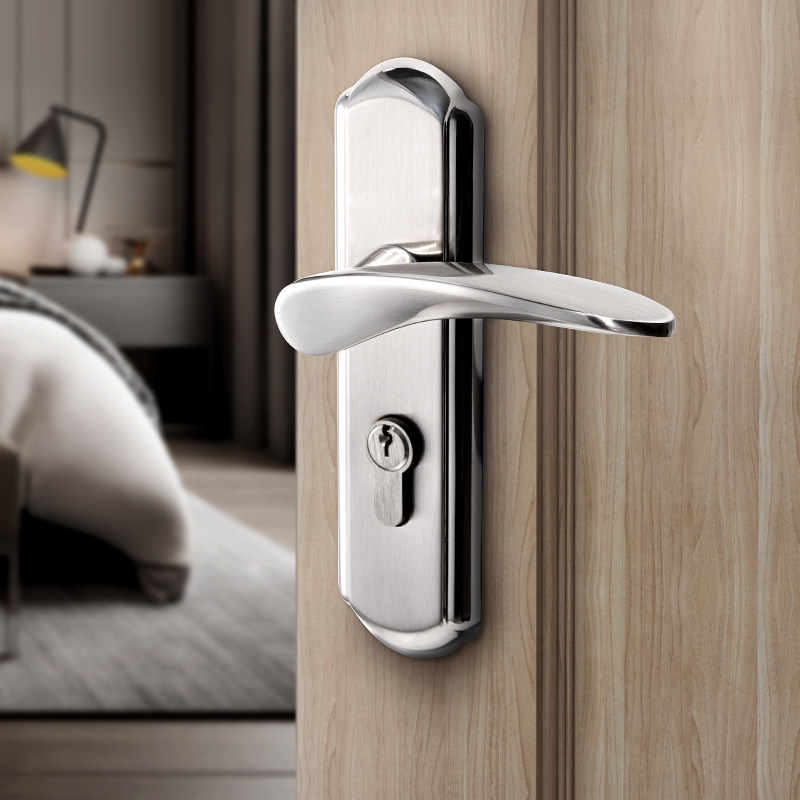 狮奥利兴现货闪发名门门锁房门锁名门门锁防盗门房门锁卧室通用型锁