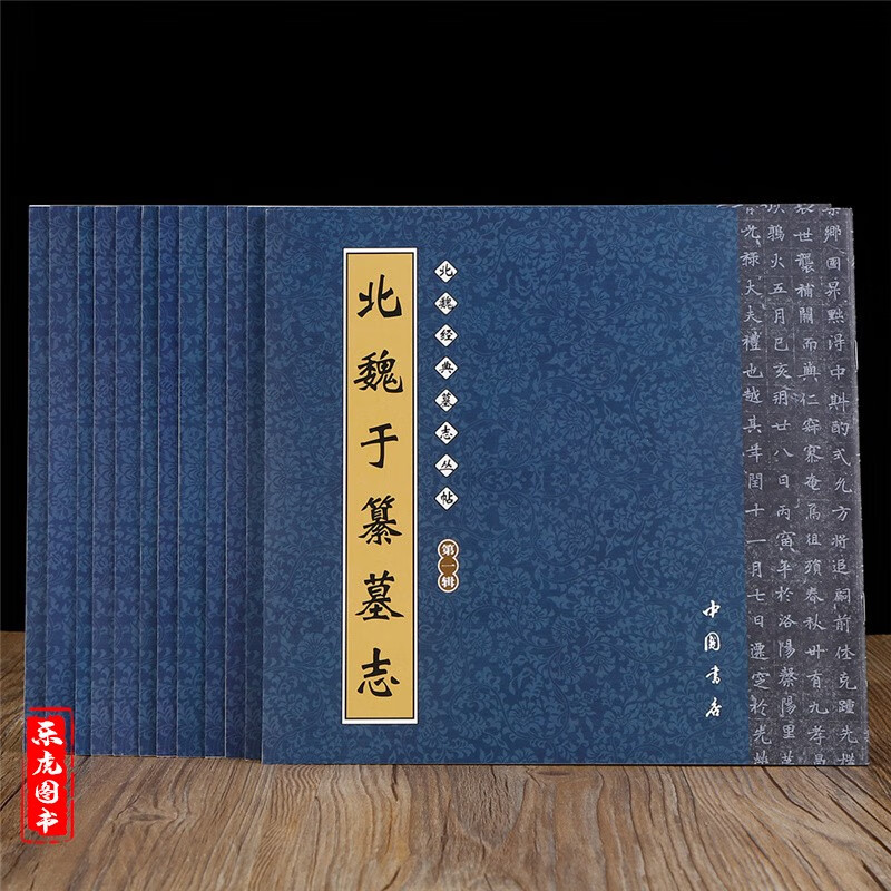 正版包邮 北魏经典墓志丛帖全12册魏碑墓志铭集楷书毛笔字帖元纂元慧元桢元显俊墓志司马昞墓志元珽妻穆玉容墓志