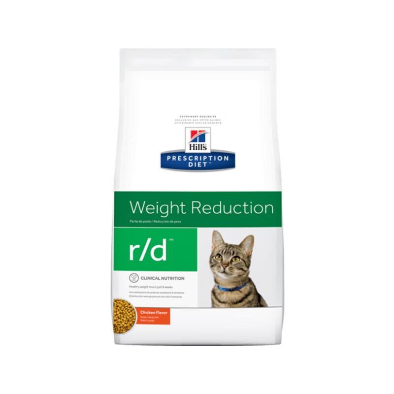 希尔斯 rd猫粮 超重肥胖体重控制猫粮 美版中文标 ① 8.5磅