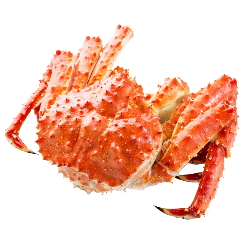 【年货礼盒】帝王蟹礼盒 4-3.6斤 帝皇蟹 鲜活熟冻螃蟹生鲜礼盒 帝王蟹4-3.6斤多仓速发