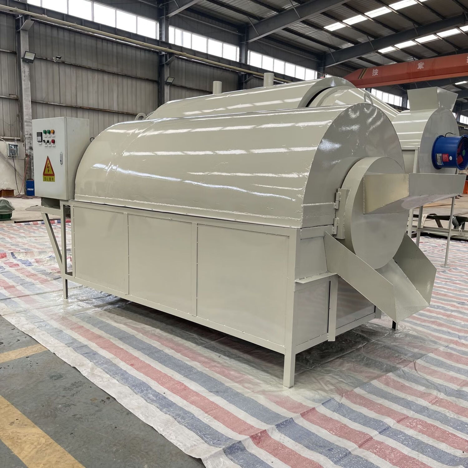 花乐集沙子大中小型滚筒烘干机厂家机制砂烘干设备电加热污泥烘干机