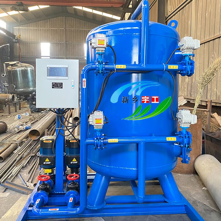 鑫畓循环水旁滤装置 全自动旁流水砂滤器 高速砂滤旁滤器冷却水处理器