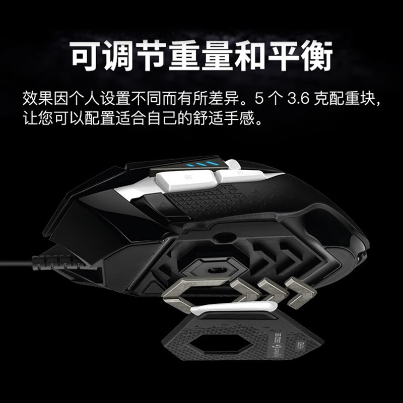罗技G502HERO主宰者SE有线游戏鼠标人体工学电竞机械LOL吃鸡宏CF穿越火线csgo大手男生 G502  HERO 主宰者