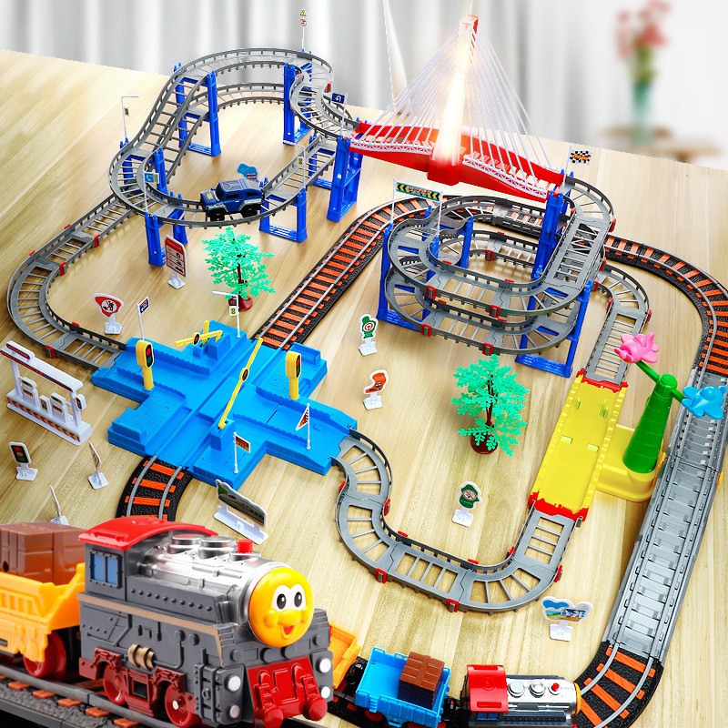 三层高架桥(火车 汽车 声光桥)